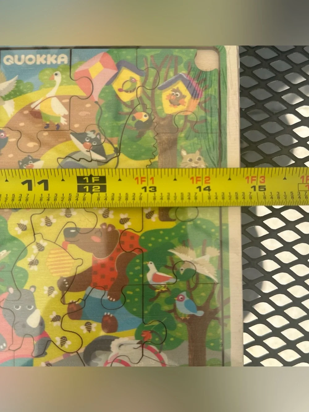 NEW!!! QUOKKA Multicolor Woodland Animals Kids Jigsaw Puzzle